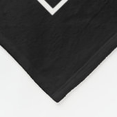 Kein Mensch ist frei, der nicht Marcus Aurelius St Fleecedecke (Ecke)