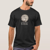 Kein Mensch ist illegal T-Shirt (Vorderseite)