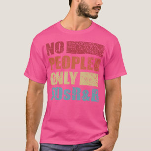 Kein Mensch nur 90er Rb Funny Introvertiert Retro T-Shirt