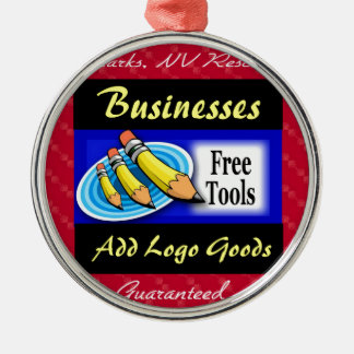 "Kein minimaler Auftrag " Silbernes Ornament