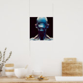 Kein Mit Augen Horror Poster (Küche)