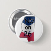 Kein Mitgliedstaat 26 Button (Vorne & Hinten)