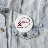 Kein Mitleid-Party hier Button (Beispiel)