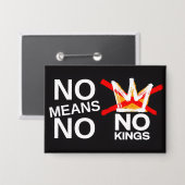 KEIN MITTEL NEIN BUTTON (Vorderseite/Rückseite)