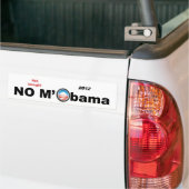 Kein M'Obama Autoaufkleber 2012 (Auf Lkw)