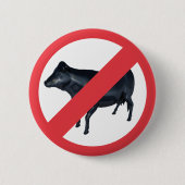 Kein Molkereiknopf Button (Vorderseite)