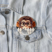 KEIN MONKEY-GESCHÄFT HEUTE BUTTON (Beispiel)