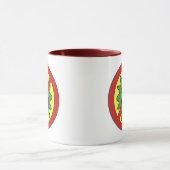 Kein Monster Schild Tasse (Zentrum)
