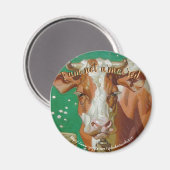 "Kein MOOsed" Magnet (Vorderseite/Rückseite)