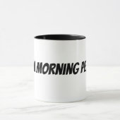 kein Morgenmensch Tasse (Zentrum)