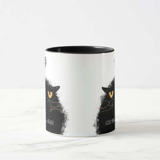 Kein Morgenmensch Tasse (Zentrum)