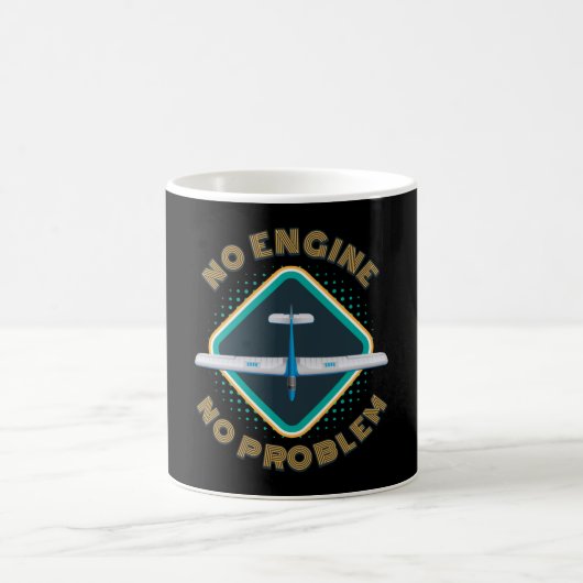 Kein Motor Kein Problem Kaffeetasse (Mittel)