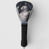 Kein Mr Nice Guy mehr Lustiger Alpha-Wolf-Meme Geh Golf Headcover (Vorderseite)