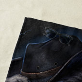 Kein Mr Nice Guy mehr Lustiges Alpha Wolf Meme Geh Strandtuch (Beispiel)