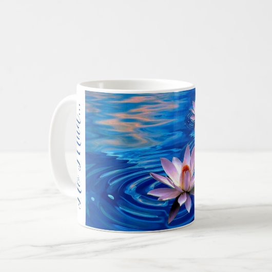 Kein Mud... Kein Lotus... Kaffeetasse (Vorderseite Links)