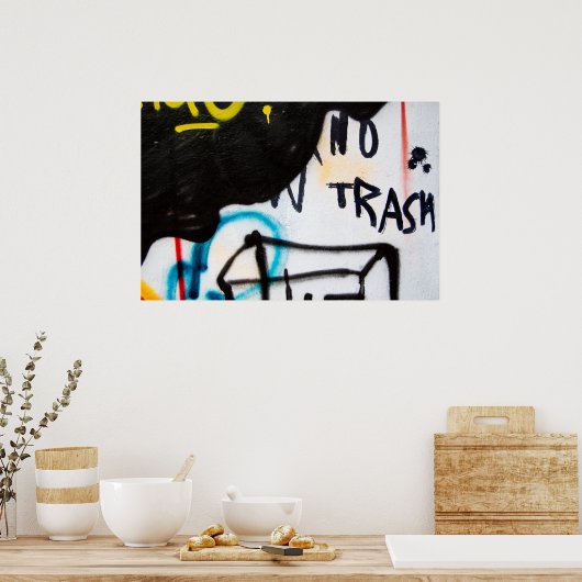 kein Müllposter Poster (Küche)