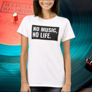 Kein Musik Kein Leben Shirt – T-Shirt mit kühner A