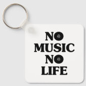 KEIN MUSIKKEIN LEBEN SCHLÜSSELANHÄNGER (Vorderseite)
