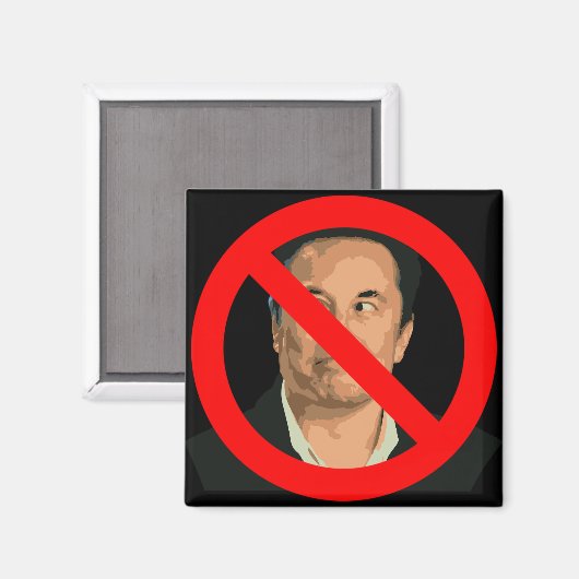 Kein Musk Magnet (Vorderseite/Rückseite)