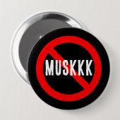 Kein MUSKKK-Button Button (Vorne & Hinten)