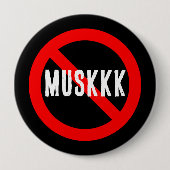 Kein MUSKKK-Button Button (Vorderseite)