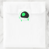 Kein Name - Aufkleber der BIOGEFÄHRDUNG (Tasche)