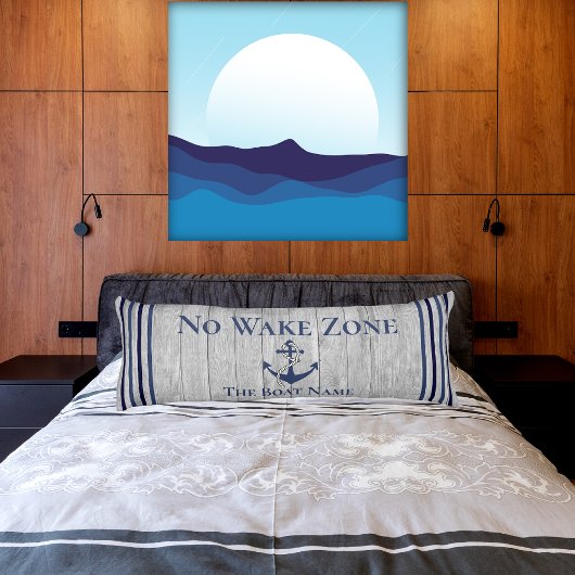 Kein Nautik-Anker-Seil der Geweckt Zone Seitenschläferkissen