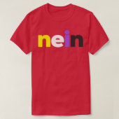 Kein nichtbinärer Pride T-Shirt (Design vorne)