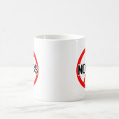 KEIN NOOBS - Affe des Aussenseiters/hacker/pc/code Kaffeetasse (Mittel)