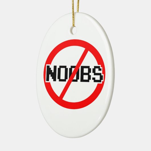 KEIN NOOBS - Affe des Aussenseiters/hacker/pc/code Keramikornament (Links)