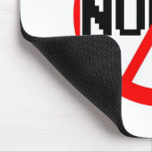 KEIN NOOBS - Affe des Aussenseiters/hacker/pc/code Mousepad (Ecke)