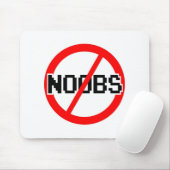 KEIN NOOBS - Affe des Aussenseiters/hacker/pc/code Mousepad (Mit Mouse)