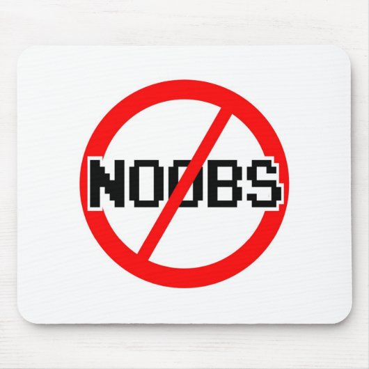 KEIN NOOBS - Affe des Aussenseiters/hacker/pc/code Mousepad (Vorne)