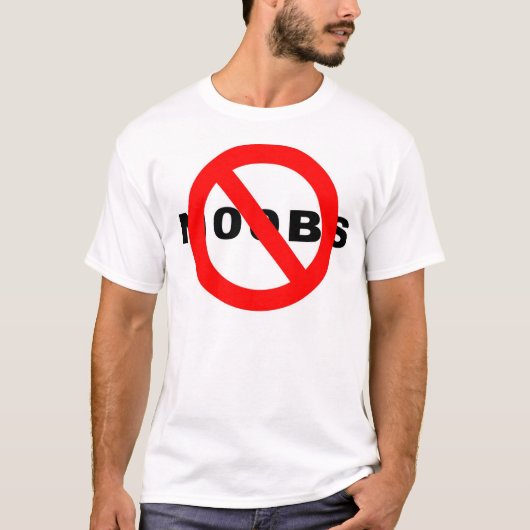 Kein Noobs T-Shirt (Vorderseite)