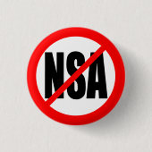 "KEIN NSA " BUTTON (Vorderseite)