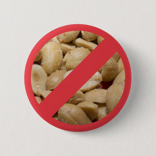 Kein Nuts Knopf Button (Vorderseite)