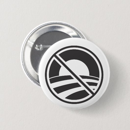 Kein Obama Button (Vorne & Hinten)