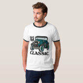 Kein Oldtimer/ Antik-Auto T-Shirt (Vorne ganz)