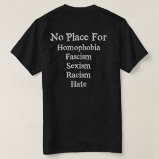 Kein Ort für Homophobie-T - Shirt