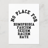 Kein Ort für Homophobie-Zitat