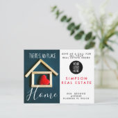 KEIN Ort wie Ankündigung von Zuhause-Referenzen (Stehend Vorderseite)