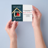 KEIN Ort wie Ankündigung von Zuhause-Referenzen Flyer (Gruppe)