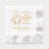 Kein Ort wie Geburtsdatum Servietten Mit Folie (Vorderseite)