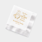 Kein Ort wie Geburtsdatum Servietten Mit Folie (Links)