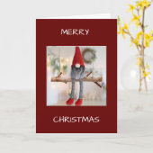 KEIN ORT WIE ZUHAUSE/CHRISTMAS AUS EINEM GNOME KARTE (Gelbe Blume)