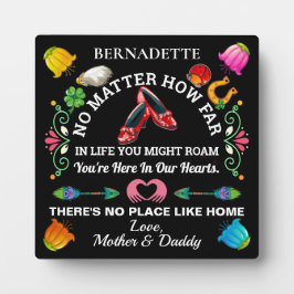 Kein Ort wie Zuhause Fotoplatte