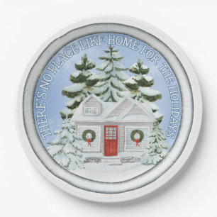 Kein Ort wie Zuhause für die Holidays Paper Teller