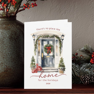 Kein Ort wie Zuhause Holidays Realtor Weihnachtska Feiertagskarte