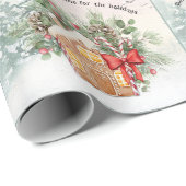 Kein Ort wie Zuhause | Lebkuchen Weihnachten im Ha Geschenkpapier (Rolleneckpunkt)