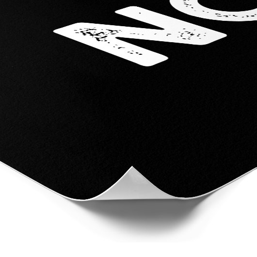 Kein Paint No Gain Funny Paint Pub Dark BG Poster (Ecke)